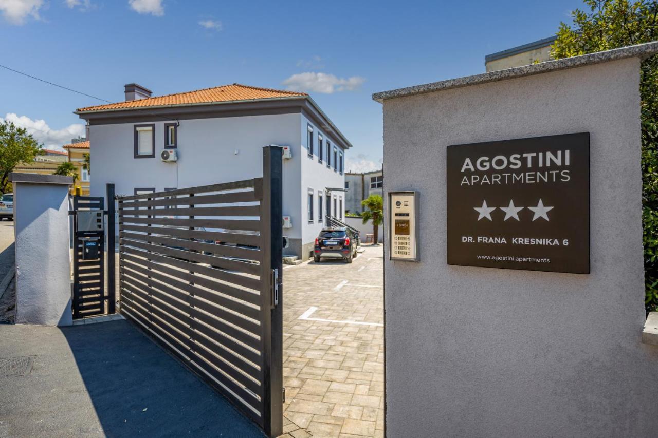 Agostini - Self Check-In Studios - Free Gated Parking On Site Rijeka Exteriör bild